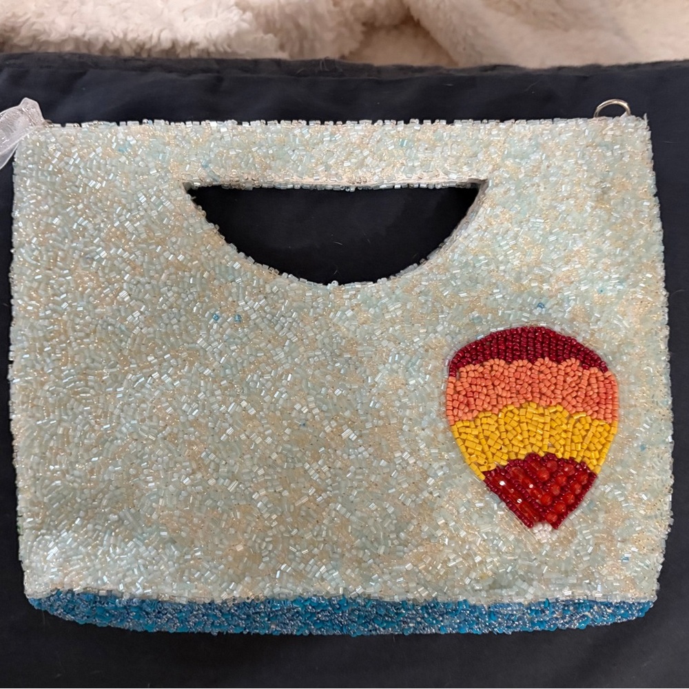 Beaded Hot Air Balloon Clutch - Picture 2 of 2